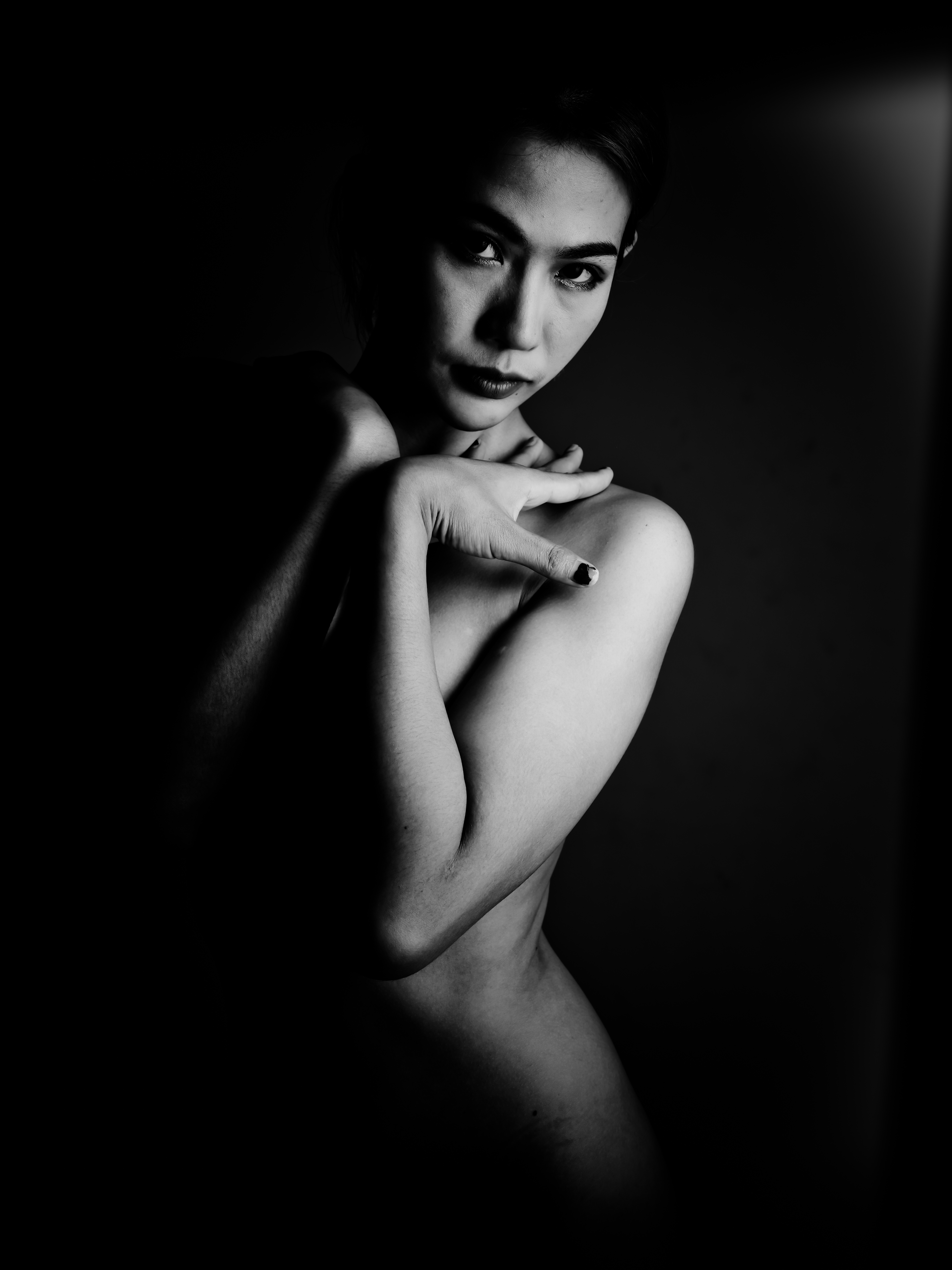 Black-and-white fine-art portrait 4 from the exhibition